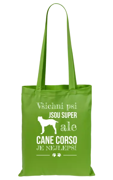 Látková taška Cane Corso je nejlepší