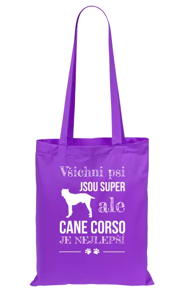 Látková taška Cane Corso je nejlepší
