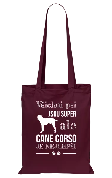 Látková taška Cane Corso je nejlepší