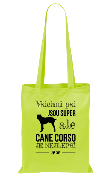 Látková taška Cane Corso je nejlepší