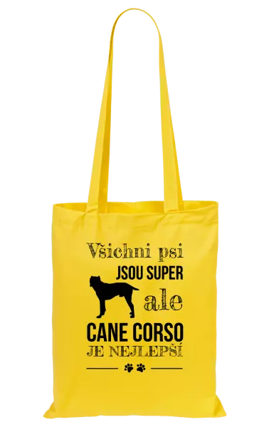 Látková taška Cane Corso je nejlepší