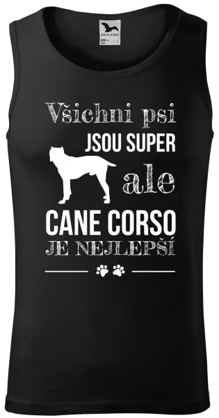 Pánské tílko Cane Corso je nejlepší