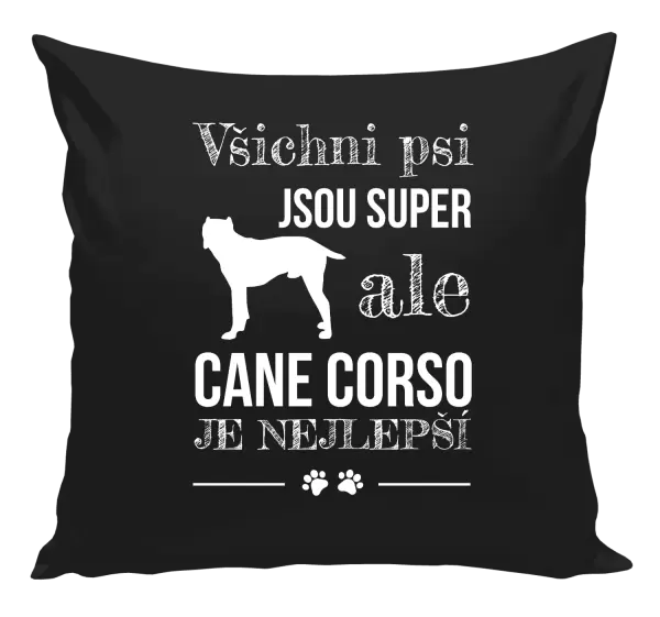 Polštář Cane Corso je nejlepší