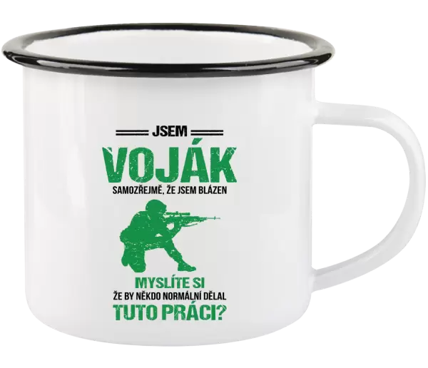 Plecháček Samozřejmě, že jsem blázen - voják