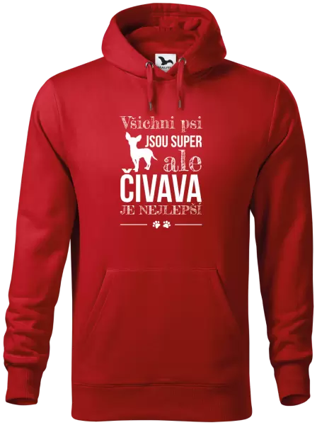 Pánská mikina Čivava je nejlepší