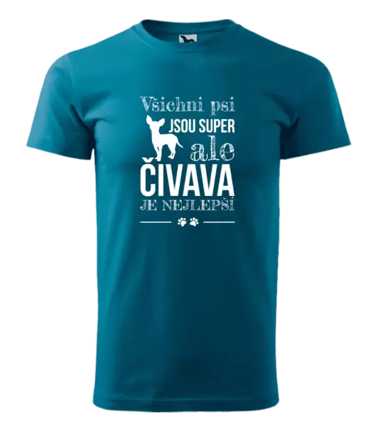 Pánské tričko Čivava je nejlepší