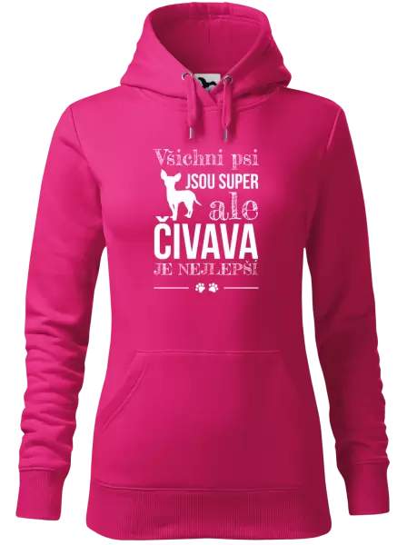 Dámská mikina Čivava je nejlepší