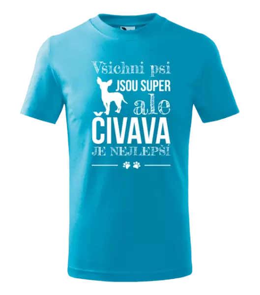 Dětské tričko Čivava je nejlepší