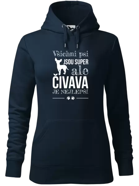 Dámská mikina Čivava je nejlepší