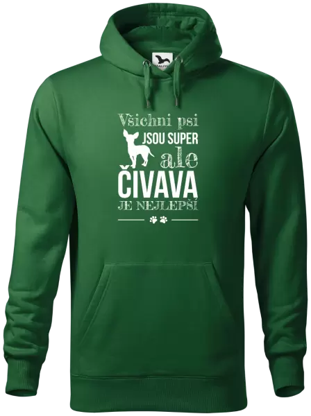 Pánská mikina Čivava je nejlepší
