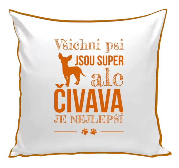 Polštář Čivava je nejlepší