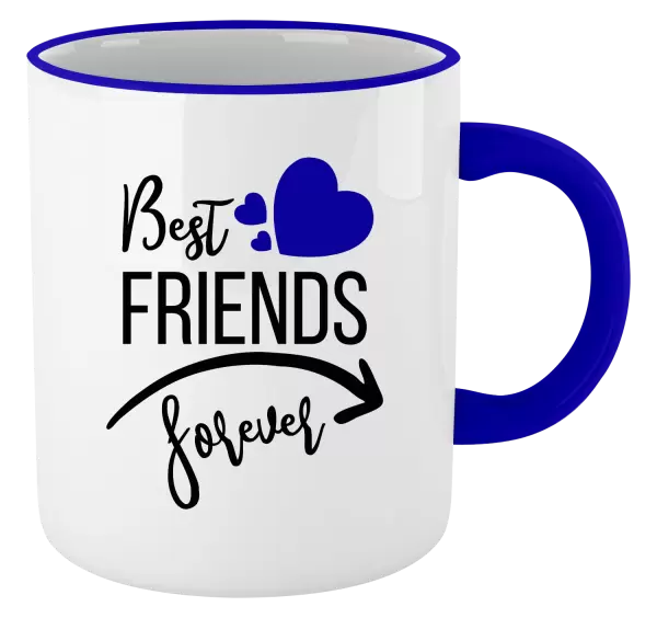 Hrnček Best friends forever srdce #1