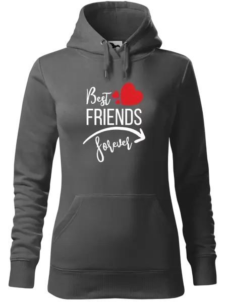 Dámská mikina Best friends forever srdce #1