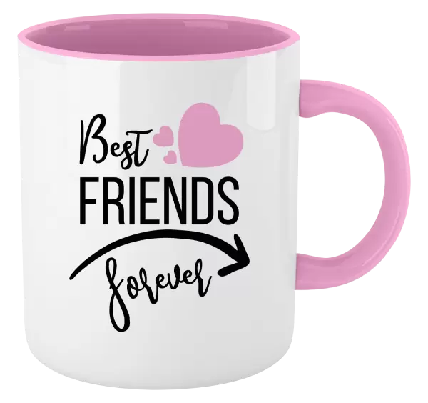 Hrnek Best friends forever srdce #1