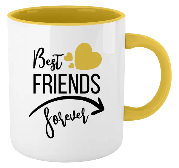 Hrnek Best friends forever srdce #1