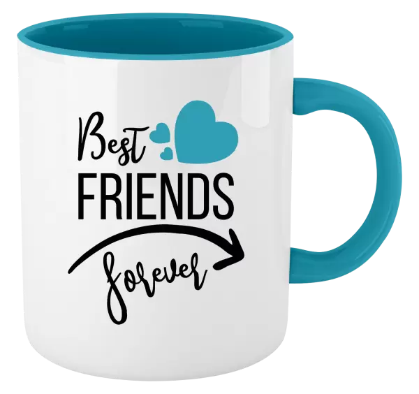 Hrnek Best friends forever srdce #1