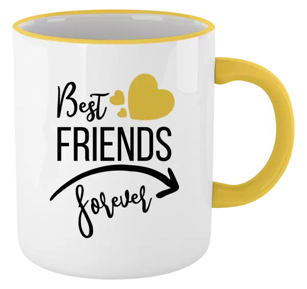 Hrnček Best friends forever srdce #1