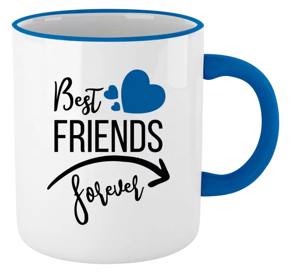 Hrnek Best friends forever srdce #1