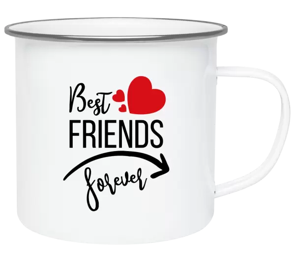 Plecháček Best friends forever srdce #1