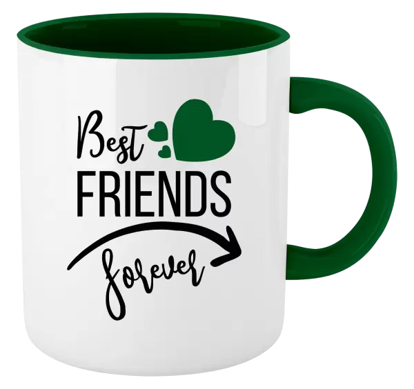 Hrnek Best friends forever srdce #1