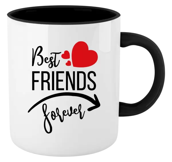 Hrnek Best friends forever srdce #1