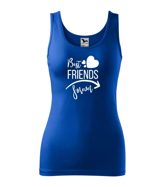 Dámské tílko Best friends forever srdce #1