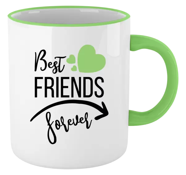 Hrnček Best friends forever srdce #1