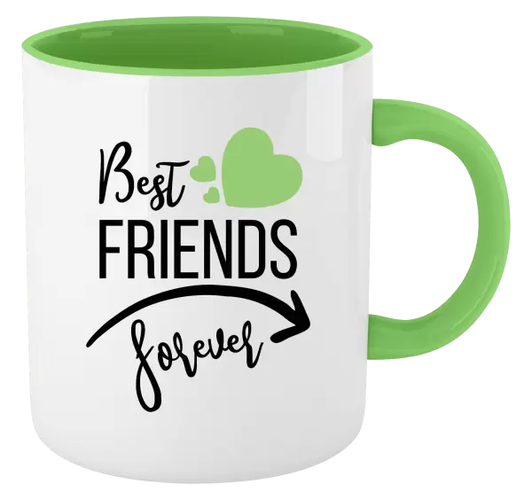 Hrnček  Best friends forever srdce #1