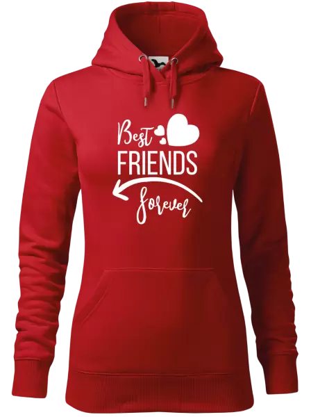 Dámská mikina Best friends forever srdce #2