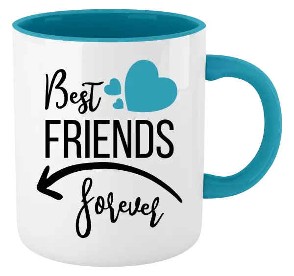 Hrnek Best friends forever srdce #2