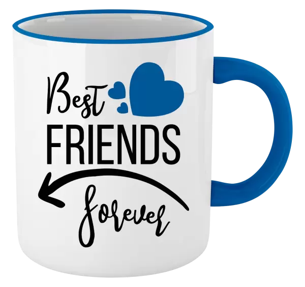 Hrnek Best friends forever srdce #2