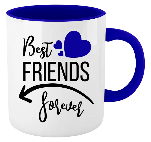 Hrnek Best friends forever srdce #2