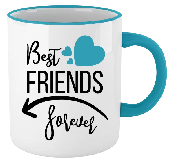 Hrnek Best friends forever srdce #2