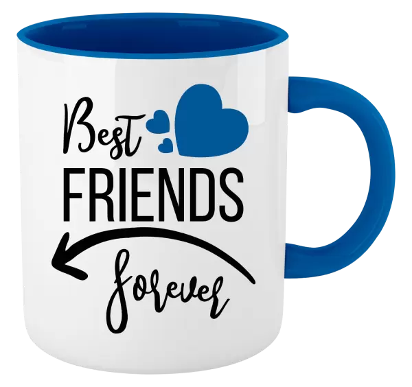 Hrnek Best friends forever srdce #2