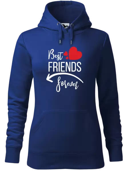 Dámská mikina Best friends forever srdce #2