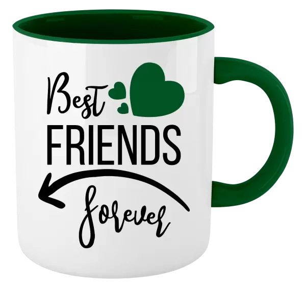 Hrnek Best friends forever srdce #2