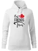 Dámská mikina Best friends forever srdce #2