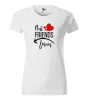 Dámské tričko Best friends forever srdce #2