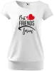 Dámské tričko Best friends forever srdce #2