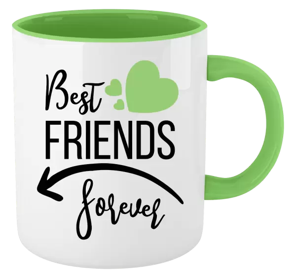 Hrnek Best friends forever srdce #2