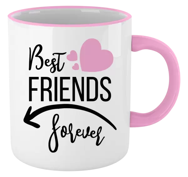 Hrnek Best friends forever srdce #2