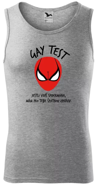 Pánské tílko Gay test