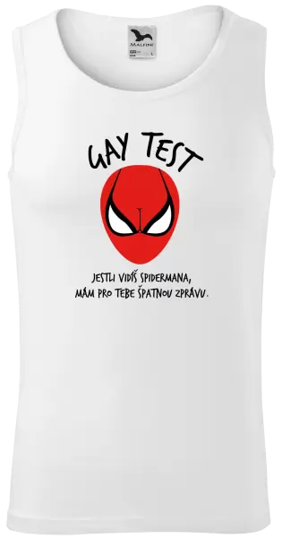 Pánské tílko Gay test