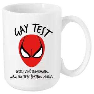 Hrnek Gay test