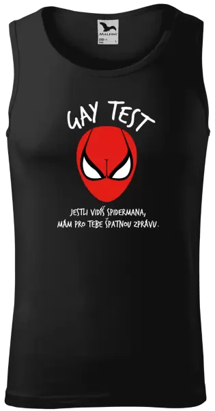 Pánské tílko Gay test