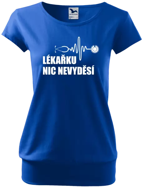 Dámské tričko Lékařku nic nevyděsí
