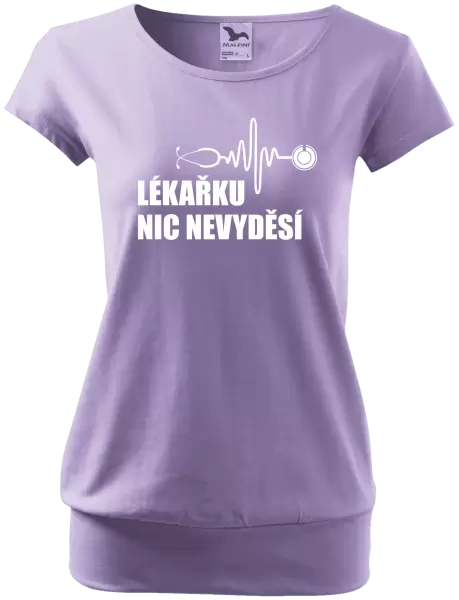 Dámské tričko Lékařku nic nevyděsí