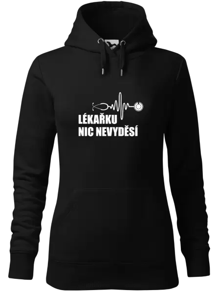 Dámská mikina Lékařku nic nevyděsí