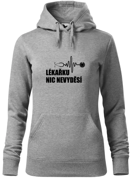 Dámská mikina Lékařku nic nevyděsí