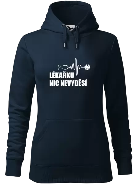 Dámská mikina Lékařku nic nevyděsí